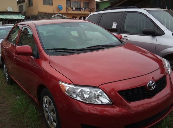 Toyota Corolla for sale 08141273651