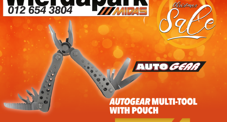 Get this Autogear multi-tool with pouch for ONLY R189.00 each!