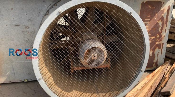 Air Blowing Fan, LUWA, 11kW, Ø-1000mm, (2x)