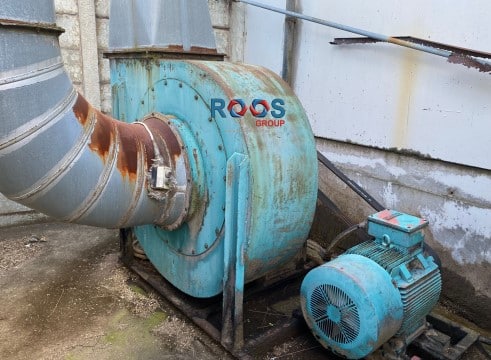 Dust Extraction Fan, 55kW, Ø-600