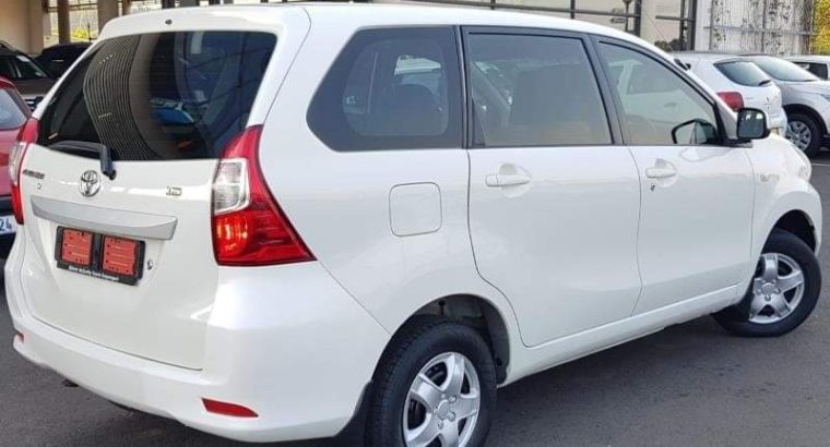 2019 TOYOTA AVANZA 1.5SX MANUAL