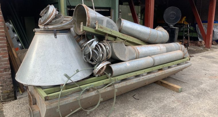Fine Dust Filter + Forwarding Fan, 40 bag, 75m²