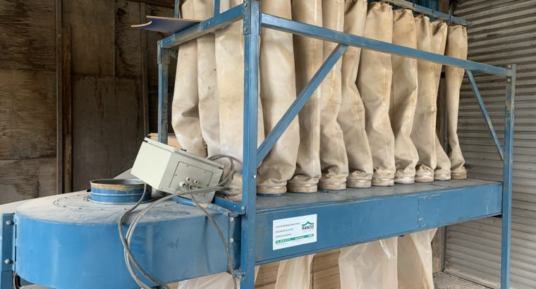Fine Dust Filter + Extraction Fan, RANDO, 30-bag, 4-bag, 4kW