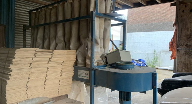Fine Dust Filter + Extraction Fan, RANDO, 30-bag, 4-bag, 4kW