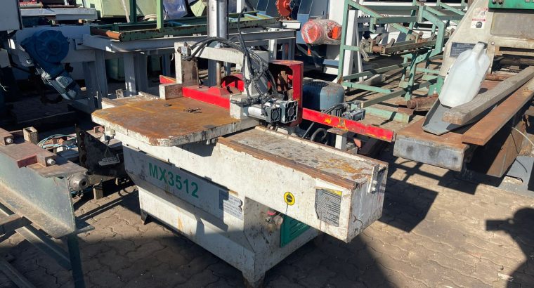 Finger Joint Shaper (Manual), MX35124