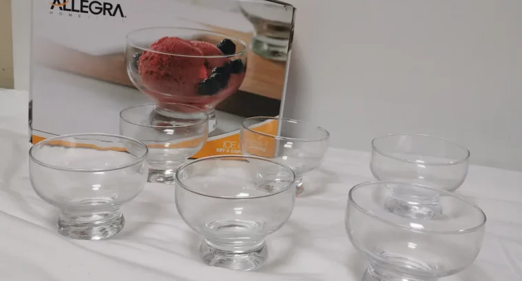 Ice cream bowls