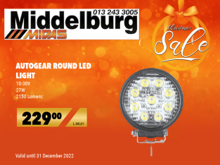 CHRISTMAS SALE at Middelburg Midas -Sparesworld!