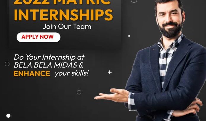 We Offer 2022 Matric Internships!