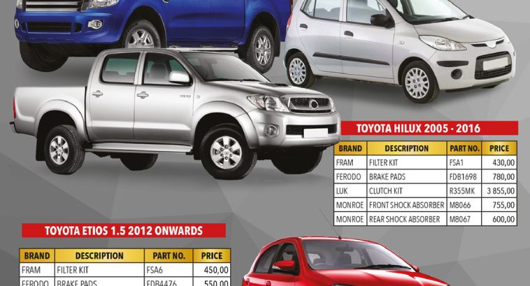 CHRISTMAS SALE at Middelburg Midas -Sparesworld!
