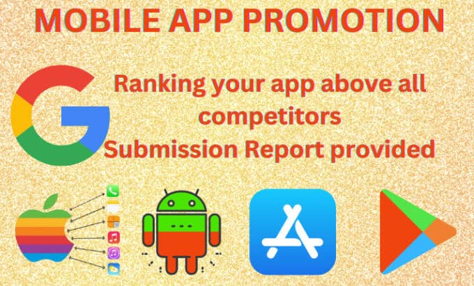I will do real organic promotion for mobile app marketing app rev