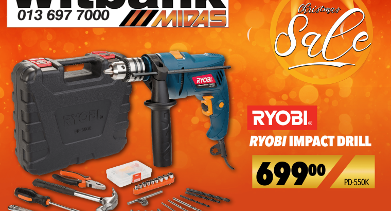 Get this impact drill for ONLY R699.00 at Midas Witbank!