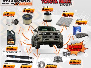 Keep your Toyota Hilux in great condition with our parts!