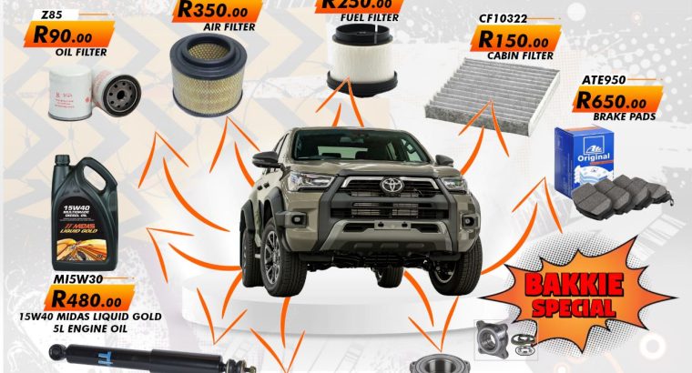 Keep your Toyota Hilux in great condition with our parts!