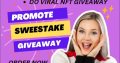 I will promote your giveaway, sweepstakes or contest vitally