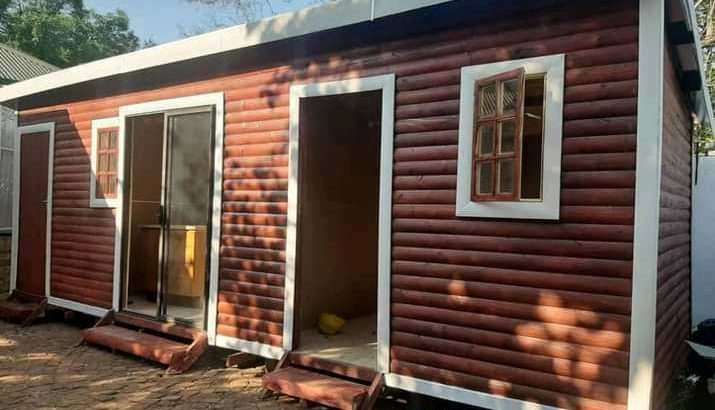 Happy log home
