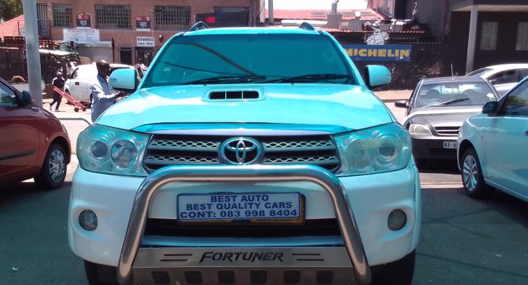 2012 Toyota Fortune 3.0 Engine Capacity D4D 4×4 with Automatic Tr