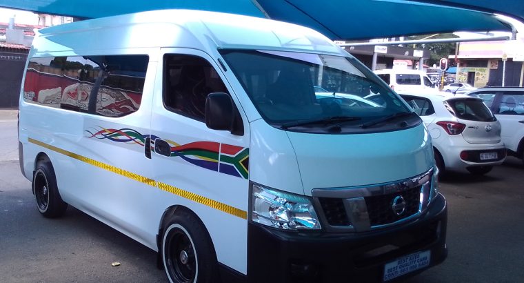 2018 Nissan NV350 2.4 Engine Capacity (15 Seater) with Manuel Tra