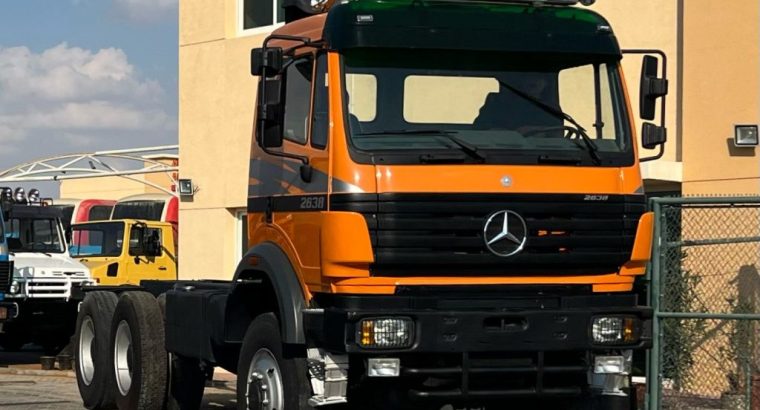 MERCEDES BENZ 2638 6X6 LONG CHASSIS TRUCK