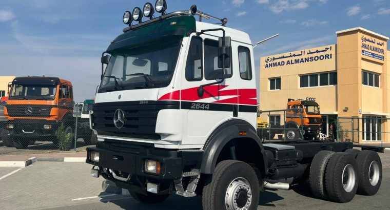 MERCEDES BENZ 2644 (6X6) CAB CHASSIS TRUCK