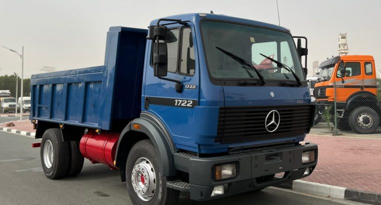 MERCEDES BENZ 1722 DUMP TRUCK.