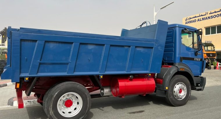 MERCEDES BENZ 1722 DUMP TRUCK.