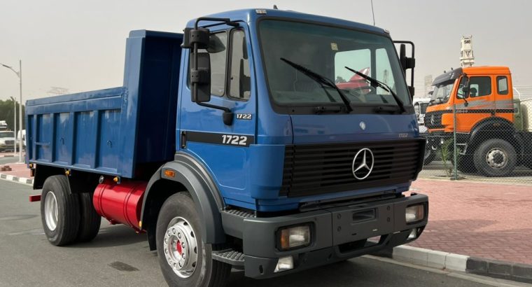 MERCEDES BENZ 1722 DUMP TRUCK.