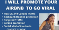 I will do effective promotion for your airbnb projects successful