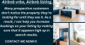 I will do organic airbnb promotion, airbnb listing, and booking v