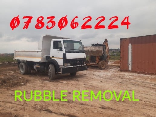 RUBBLE REMOVAL /TLB HIRE 0783062224
