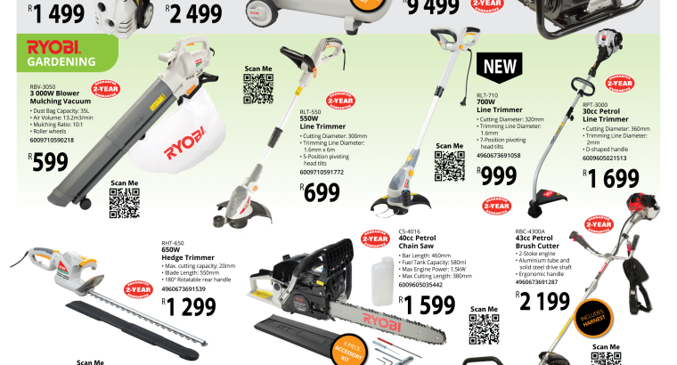 Ryobi’s Back to Work Deals at Midas East-Lynne!