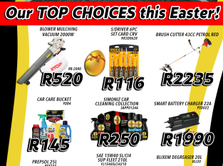 EASTER SALE – BIG SAVINGS