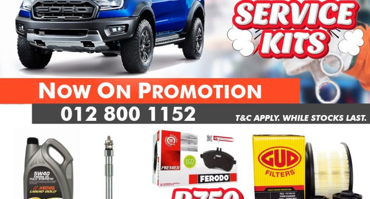 NOW ON PROMOTION! Get these Service Kits today!