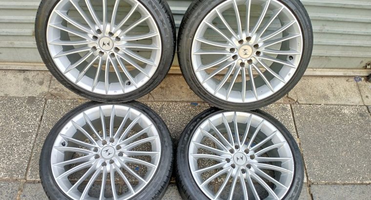 17 inch rims and tyres for sale 4×100,4×108 p