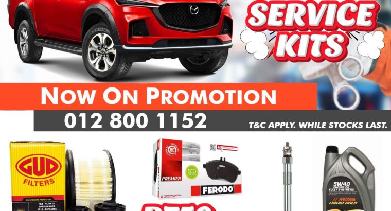 NOW ON PROMOTION! Get these Service Kits today!
