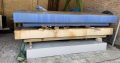 Scissor Lift Table, BLUE, 2500x900mm