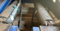 Scissor Lift Table, BLUE, 2500x900mm