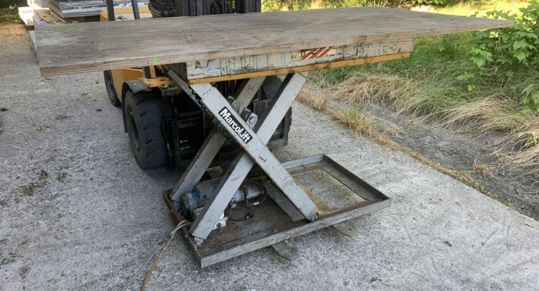 Scissor Lift Table, MARCO-LIFT, 2000kg, 1.350×800