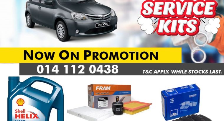 NOW ON PROMOTION! Get these Service Kits today!