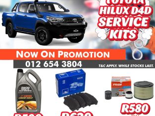 Keep your Toyota Hilux D4D running smoothly with this service kit