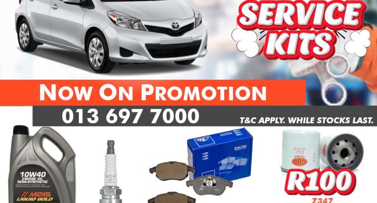 NOW ON PROMOTION! Get these Service Kits today!