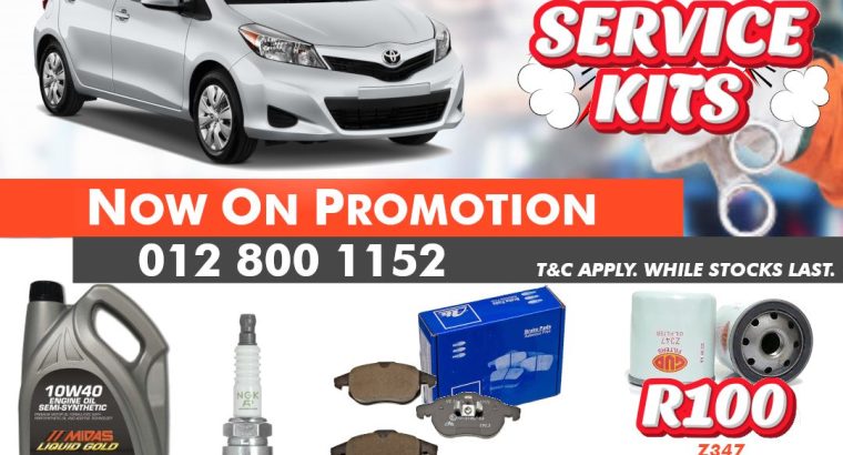 NOW ON PROMOTION! Get these Service Kits today!