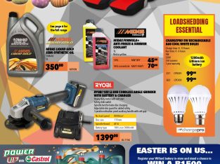 EASTER SAVINGS NOW ON at Wierdapark Midas!