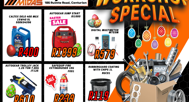 Workshop Special Wierdapark Midas valid until 16 April 2023