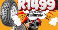 Get 205/70/R15C Continental Worldcontact 4 X 4 for ONLY R1499.00