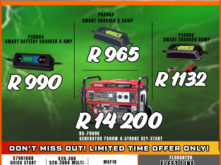 MAY MADNESS SALE! valid from 12 – 31 May 2023!