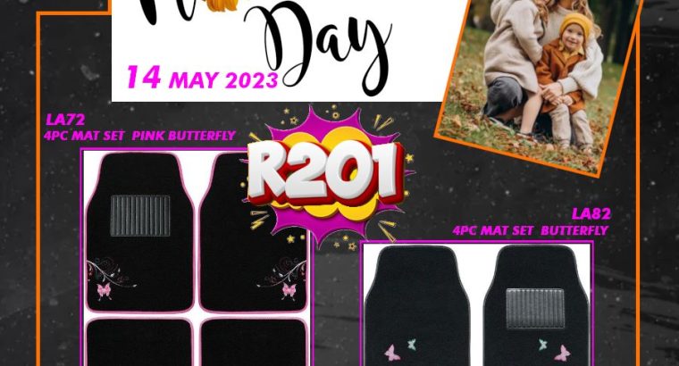 MOTHER’S DAY ONE DAY ONLY SALE at Wierdapark Midas!
