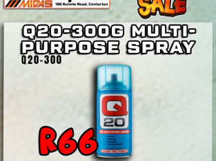 MAY MADNESS SALE! Q20 300G Multi-Purpose Spray ONLY R66!