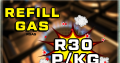 Stay warm this winter! Refill Gas ONLY R30 P/KG!