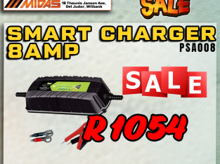 Smart Charger 8 AMP ONLY R1054 at Midas Witbank!