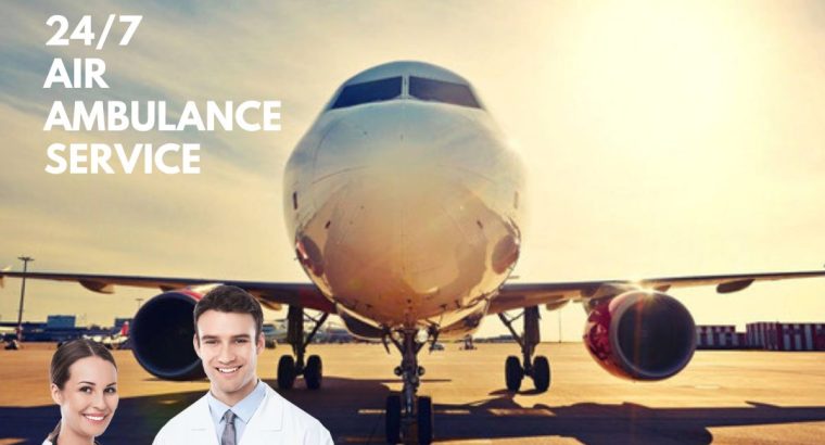 Select Vedanta Air Ambulance Service in Raipur with Hassle-Free